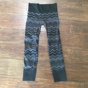Grey and black lulu lemon leggings